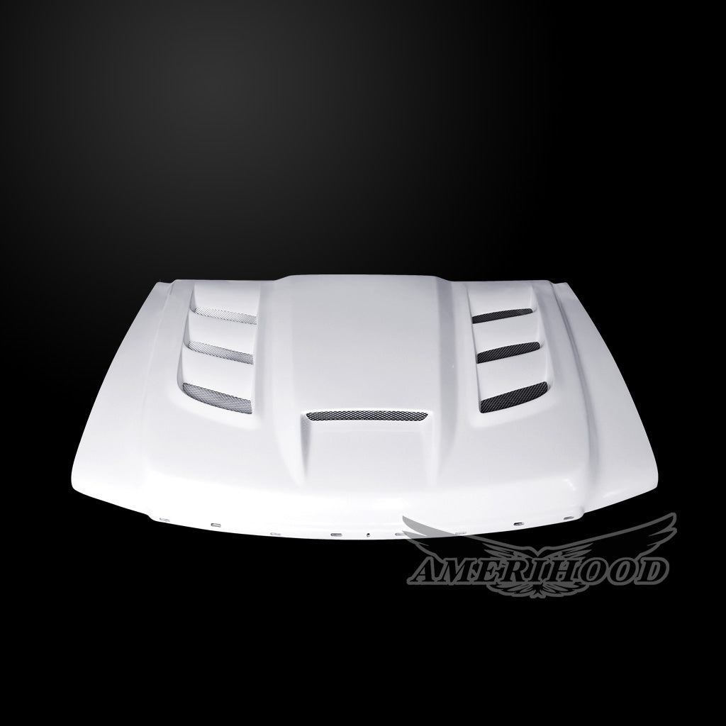 GMC Sierra 2500HD 2007-2010 VIP Style Functional Ram Air Hood